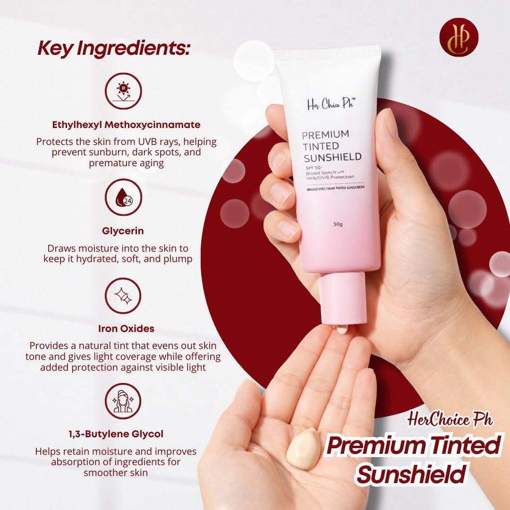 Premium Tinted Sunshield SPF50++++