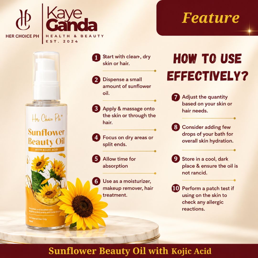 Sunflower Beauty Oil (100ml)